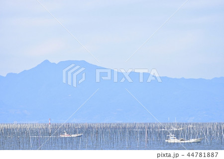 柳川市　風景　有明海 44781887