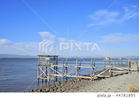 柳川市　風景　有明海 44781895