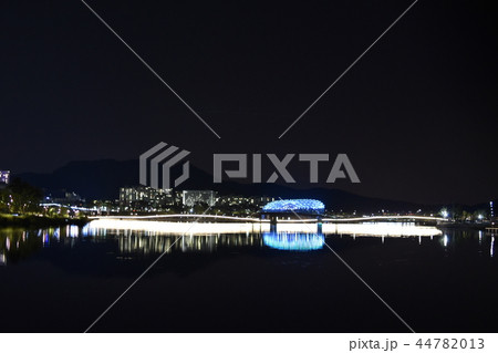 夜景 風景 湖公園 44782013