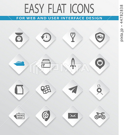 Post service icons set 44782838