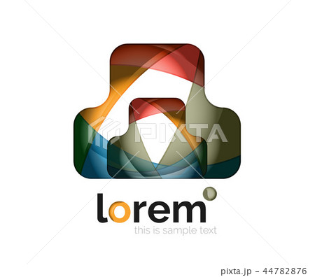 Logo, abstract geometric icon 44782876