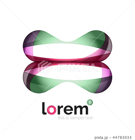 Logo, abstract geometric icon 44783033