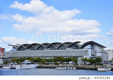 福岡市　風景　マリンメッセ福岡 44783294