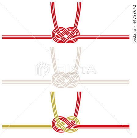 水引 あわじ結びのイラスト素材