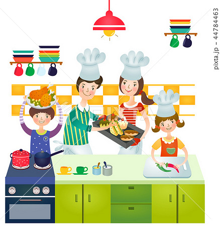 イラスト 家族 ファミリー 44784463