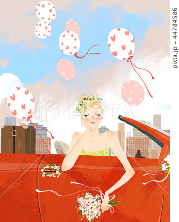 結婚 花嫁 女性 44784586