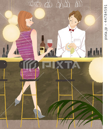 イラスト 都市 都会 44784591