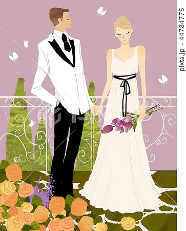 イラスト 結婚 結婚式のイラスト素材
