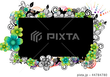 花 植物 野花 44784780