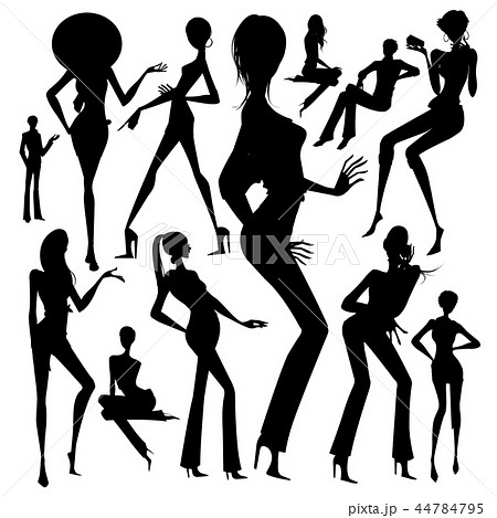 シルエット アイコン 男性のイラスト素材