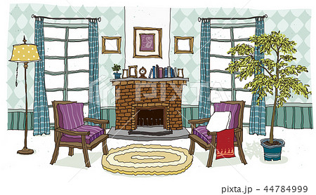 インテリア 室内 イラストのイラスト素材 インテリア 室内 イラストのイラスト素材