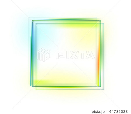 グラデーション オーロラ ボックス 44785028