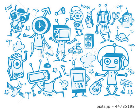 アイコン キャラクター イラスト 44785198