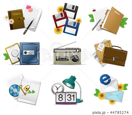 アイコン 万年筆 クリップ 44785274