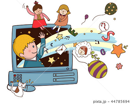 アルファベット 少年 子供 44785694