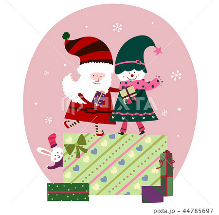 サンタクロース クリスマス ギフト 44785697