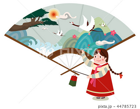 負債 扇子 うちわ 44785723