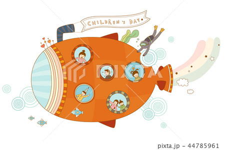 遊び 水中 ウェットスーツ 44785961