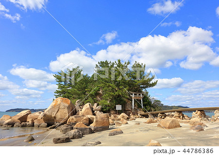 箱島神社　海に浮かぶパワースポット神社（福岡県糸島市） 44786386