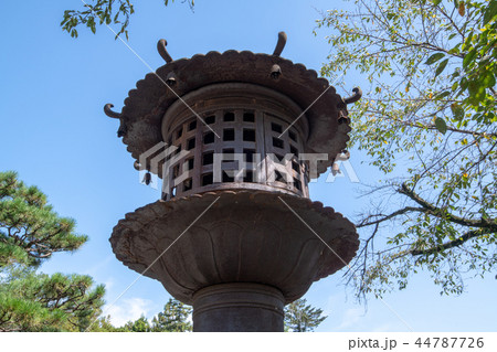 世良田東照宮　鉄燈篭　群馬県太田市 44787726