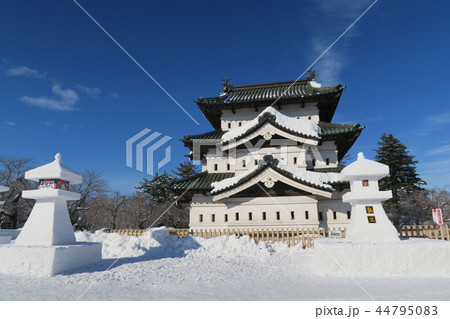 弘前城(弘前城雪灯籠まつり) 弘前城(弘前城雪灯籠まつり) 44795083
