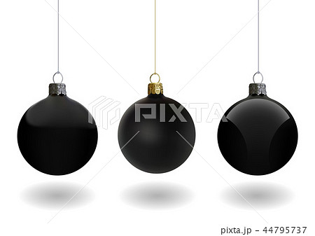 Black Christmas Ball Set 44795737