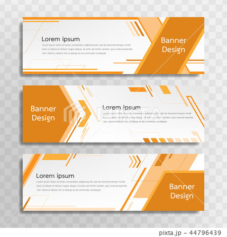 Banner templates set for web design or topics. Banner templates set for web design or topics. 44796439