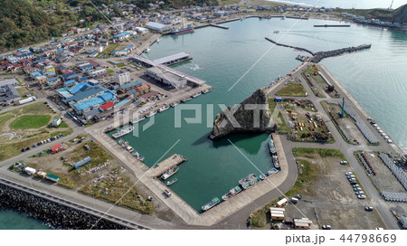 様似港の空撮 様似港の空撮 44798669
