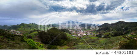 Beautiful panorama of Tenerife landscape Beautiful panorama of Tenerife landscape 44801181