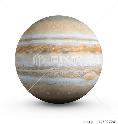3D Rendering Planet Jupiter isolated on white 3D Rendering Planet Jupiter isolated on white 44802728