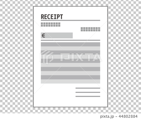Euro Receipt Example Receipt Receipt Receipt Receipt Receipt Euro - Stock Illustration ...