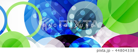 Circle composition abstract background Circle composition abstract background 44804338