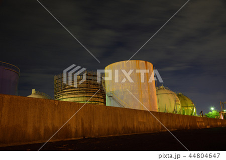<工場夜景> 潮見埠頭 名古屋港 トリトン <工場夜景> 潮見埠頭 名古屋港 トリトン 44804647