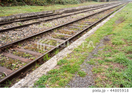 railway in morning 44805918