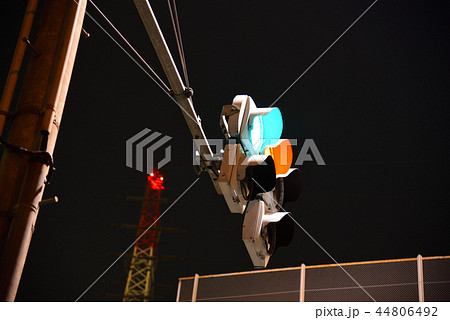 <夜景>　立体交差　陸橋　高架　高架下　 44806492