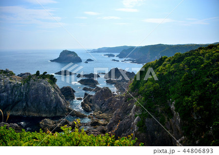 紀伊半島・紀伊大島・海金剛の反対側に位置する裏金剛の眺め（３） 44806893