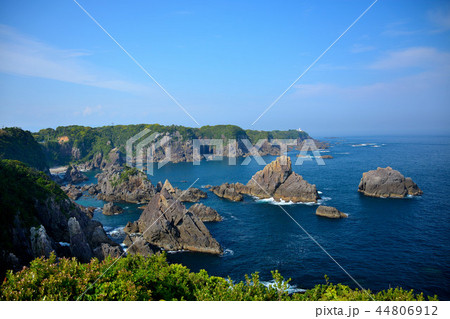 紀伊半島・紀伊大島・展望台より望む海金剛の眺め（２０） 44806912