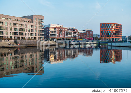 Modern buildings in the city Rostock, Germany 44807575