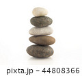 Group of stone isolated on white background. 44808366
