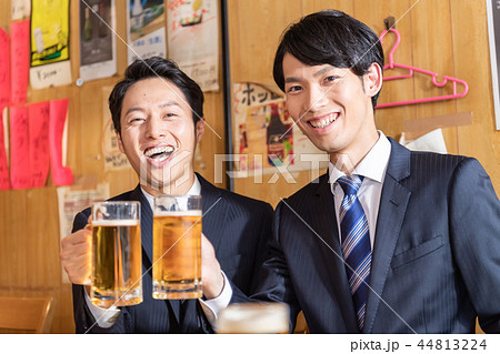 ビジネスマン、乾杯、居酒屋 44813224