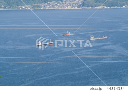 高烏台から眺めた呉湾の景色 44814384