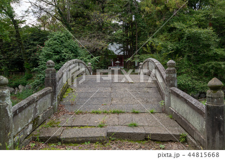 蓮池と渡月橋　群馬県太田市歴史公園 44815668