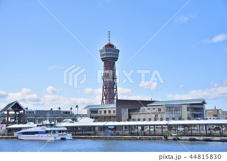 福岡市　風景　博多ポートタワー 44815830