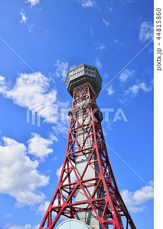 福岡市　風景　博多ポートタワー 44815860