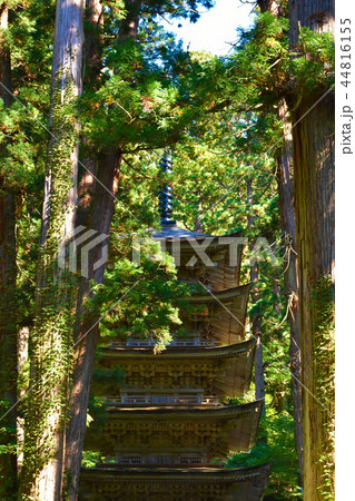 羽黒山 五重塔 国宝 羽黒山 五重塔 国宝 44816155