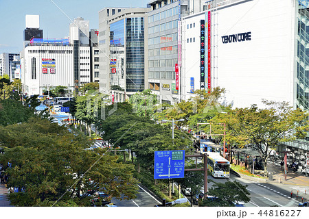 福岡市天神の街並み 44816227