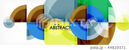 Circle abstract background 44820371