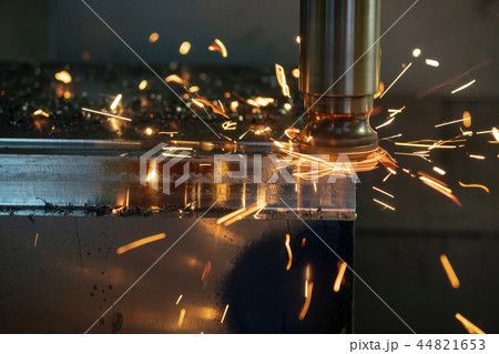 The CNC milling machine . The CNC milling machine . 44821653