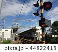 踏切りとホーム 44822413