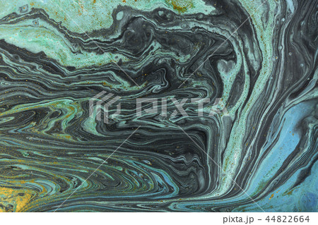Marble abstract acrylic background. Blue marbling artwork texture. Marble abstract acrylic background. Blue marbling artwork texture. 44822664